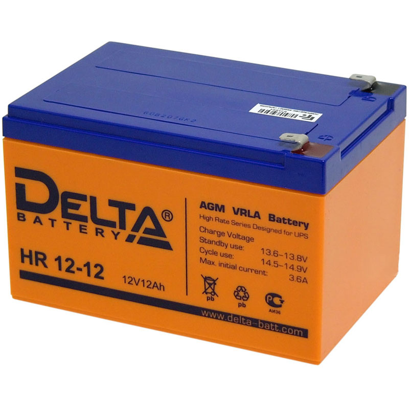  Delta DT HR 12-12 (HR 12-12)                                              12ah 12V -    